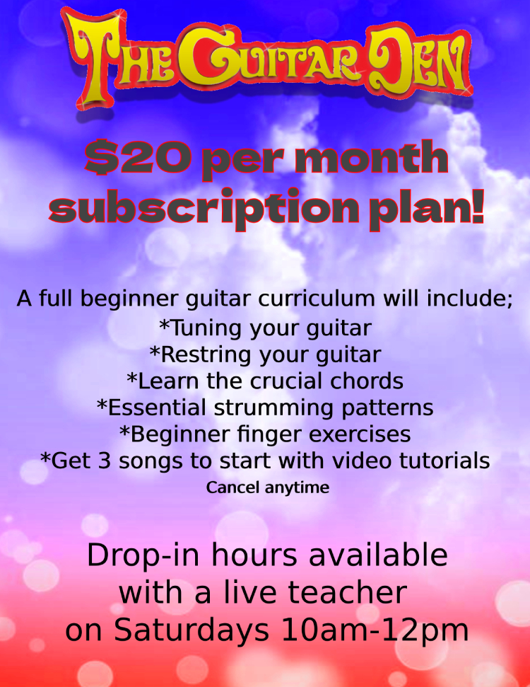 Guitar Subscription